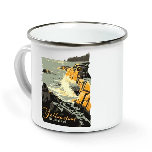Yellowstone Campfire Mug
