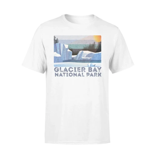 Glacier Bay National Park T-Shirt Retro #Camping