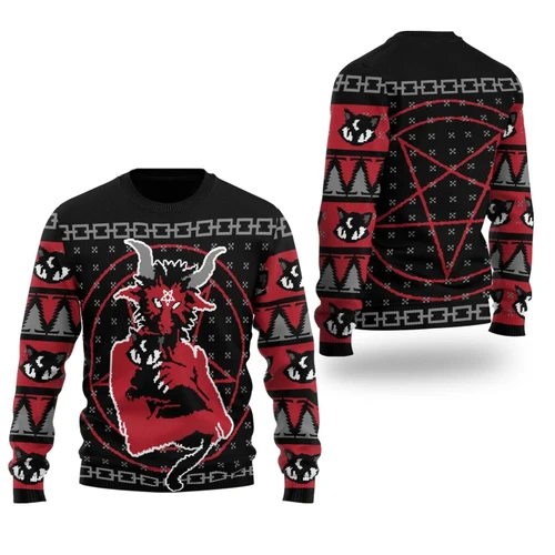 Satanic Christmas Sweater