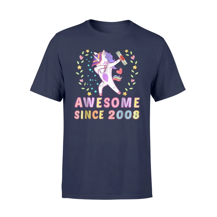 10th Birthday Unicorn Gift Girls Age 10 Kids T Shirt