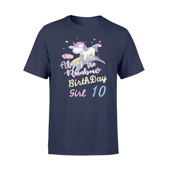 10th Birthday Gift Unicorn Girl T Shirt