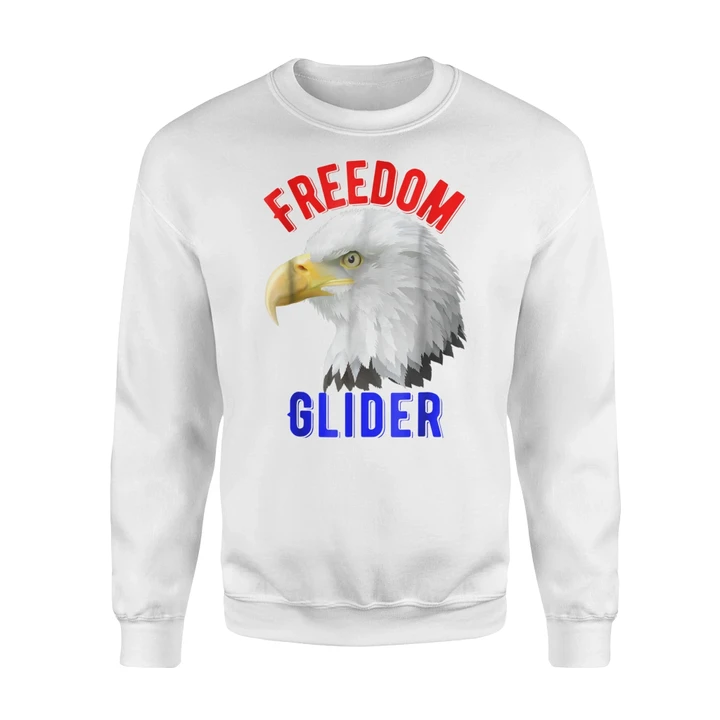 4th Of July Eagle Freedom Glider Independence Liberty Sweatshirt