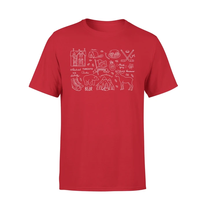Canada Independence Day 1st July Happy Canada Day Premium T-Shirt