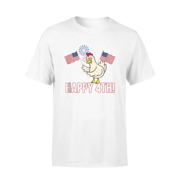 Chicken Shirt 4th Of July, Independence Day Premium T-Shirt