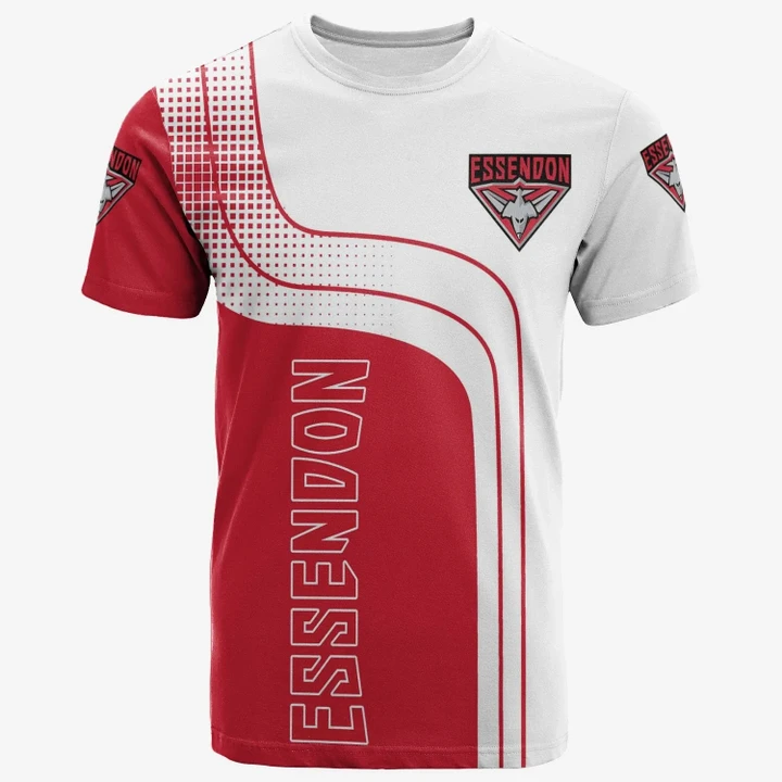 Essendon Bombers AFL All Over Print T-Shirt 2021