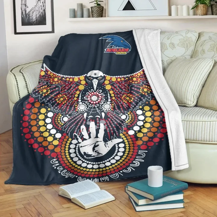Adelaide Crows Indigenous Premium Blanket