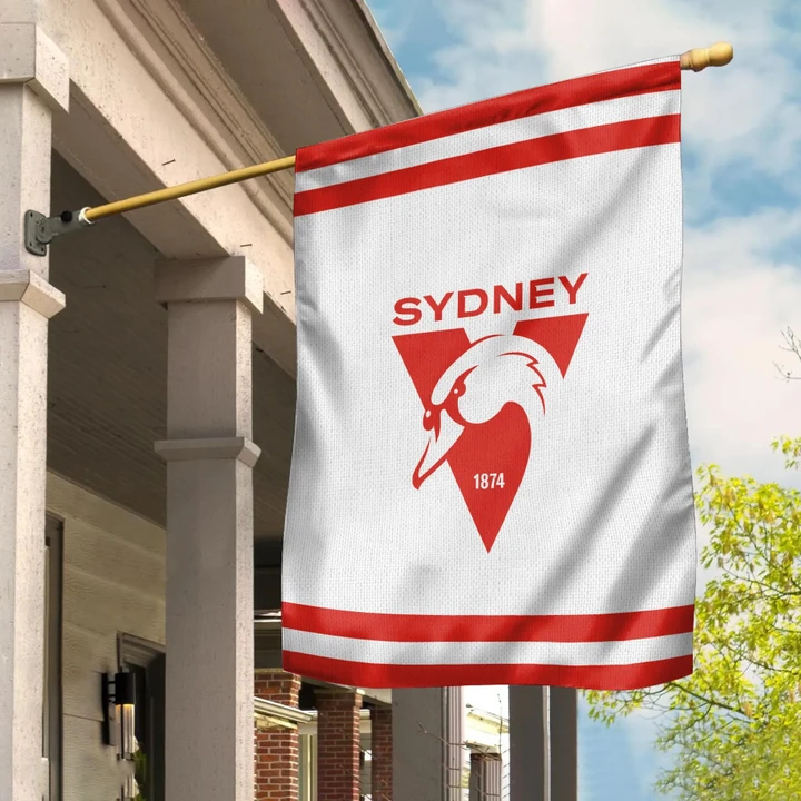 Sydney Swans AFL Garden Flag All Over Print 2021