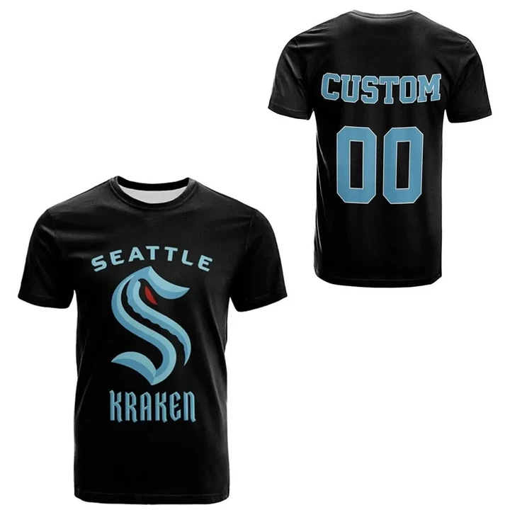 Seattle Kraken T-Shirt Personalized