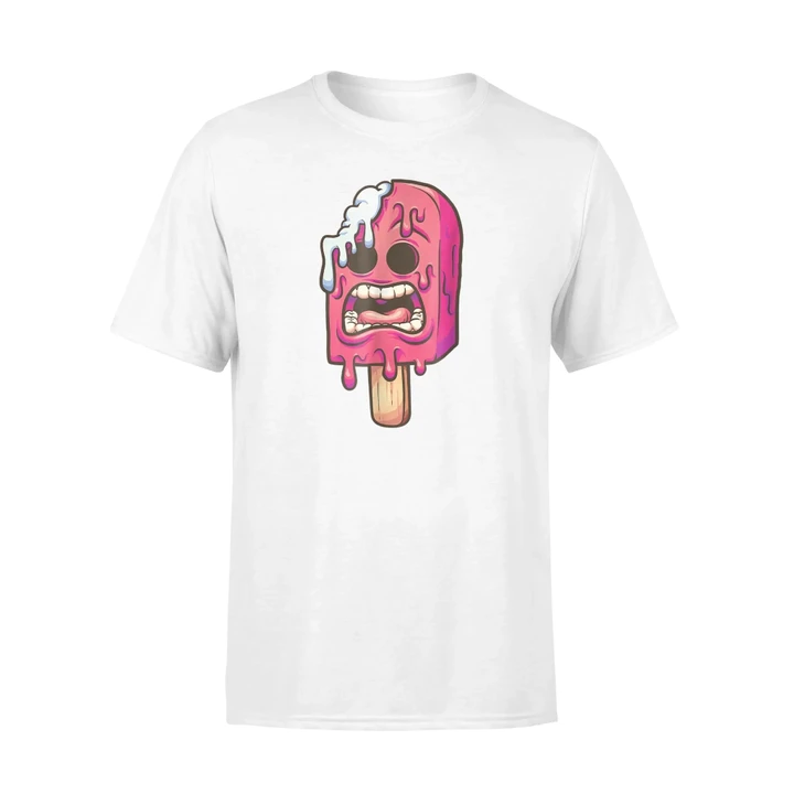 Creepy Ice Cream Popsicle Monster - Halloween October 31st Premium T-Shirt