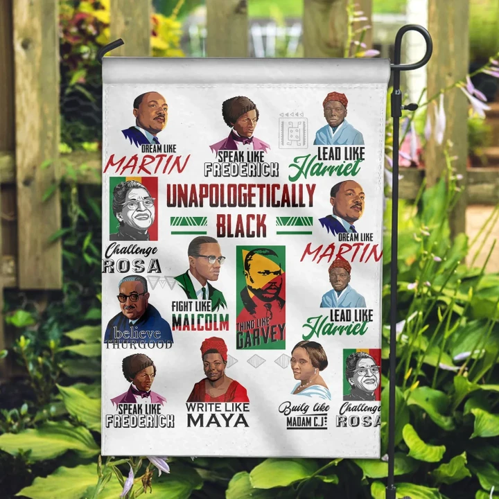 Black History Month Garden Flag Civil Right Leaders CRL