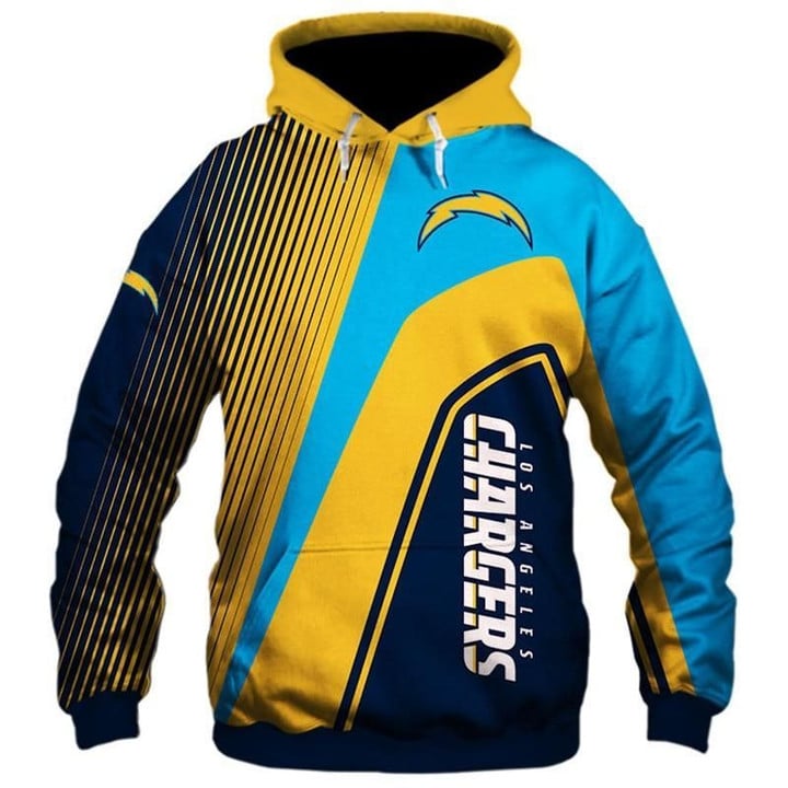 Los Angeles Chargers Hoodies Cheap 3D Sweatshirt Pullover