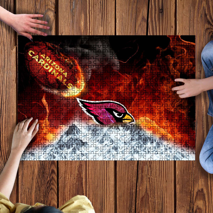 Arizona Cardinals Puzzle - Break Out To Rise Up - NFL