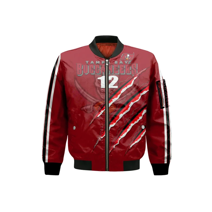 Tampa Bay Buccaneers Bomber Jacket - Personalized  Football - NFL