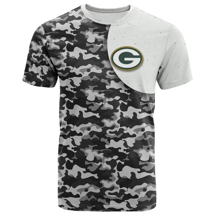 Green Bay Packers T-Shirt - Style Mix Camo
