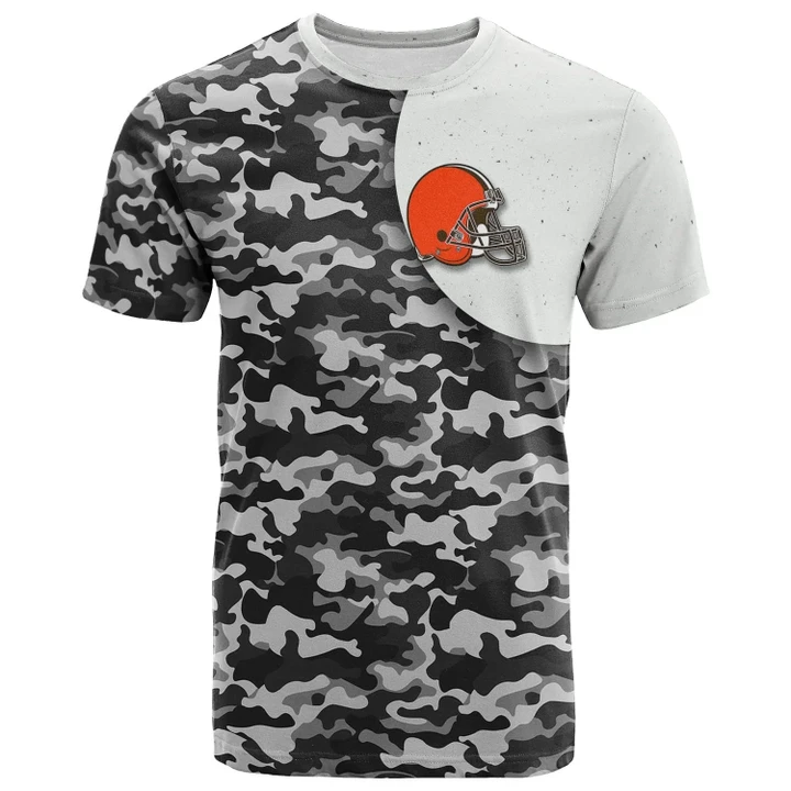Cleveland Browns T-Shirt - Style Mix Camo