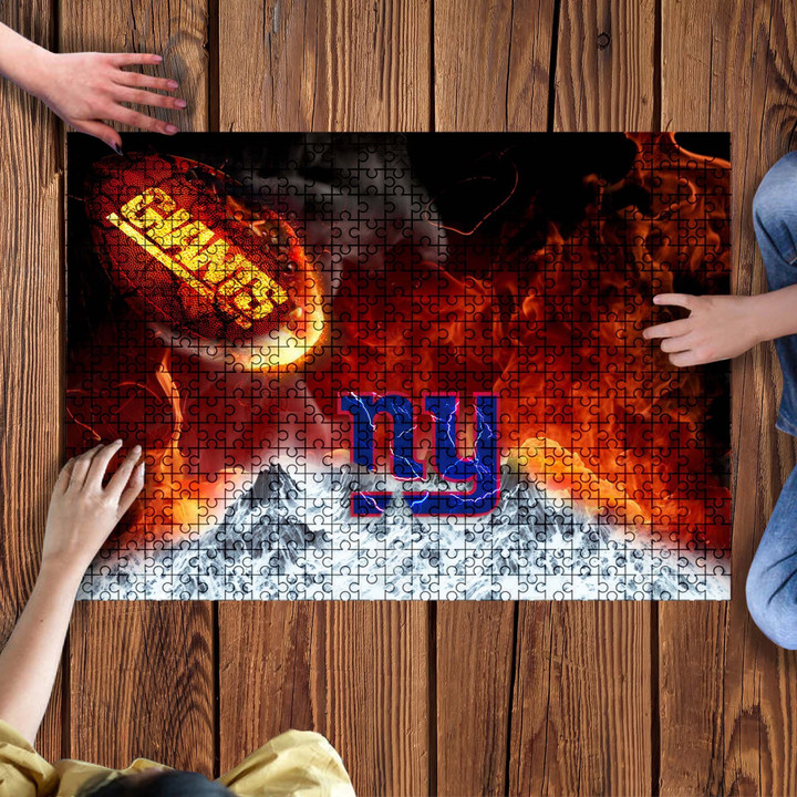 New York Giants Puzzle - Break Out To Rise Up - NFL