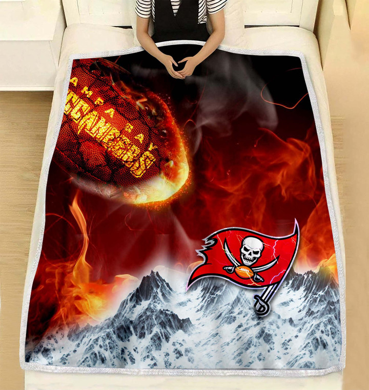 Tampa Bay Buccaneers Blanket - Break Out To Rise Up - NFL