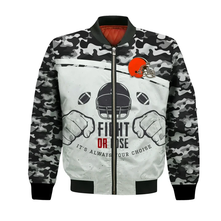 Cleveland Browns BOMBER JACKETS - Style Mix Camo
