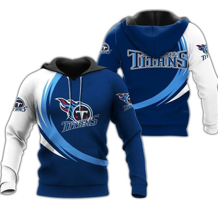 Tennessee Titans Hoodie Curve Style - NFL