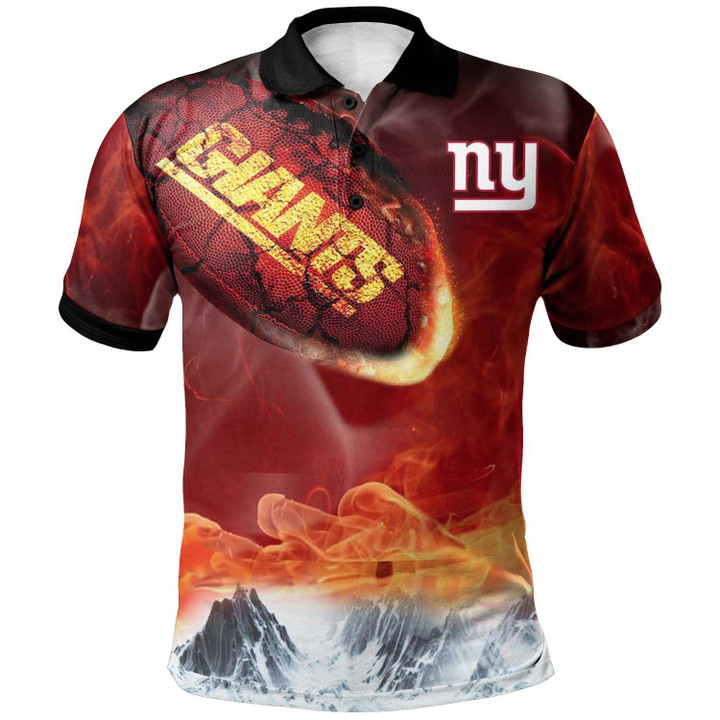 New York Giants Polo Shirt - Break Out To Rise Up - NFL