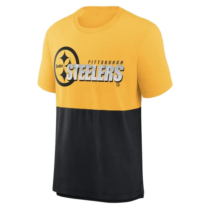 Pittsburgh Steelers T-Shirt Logo Steelers Mix Color  Football - NFL