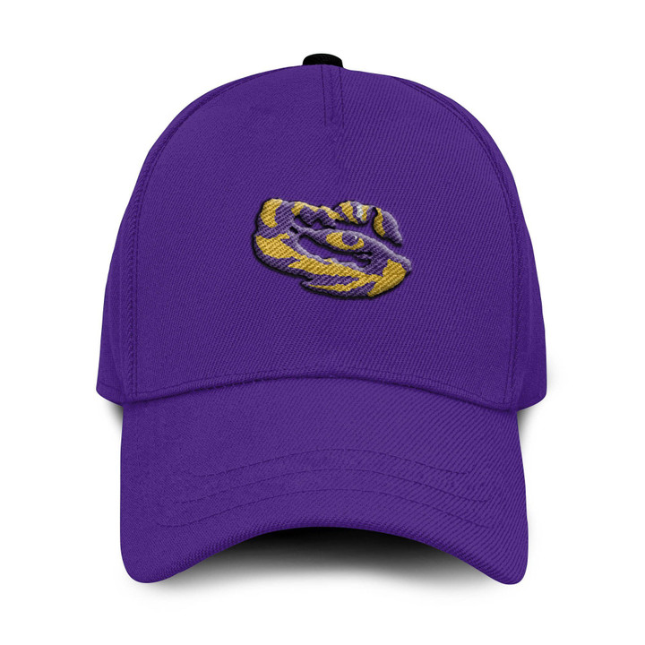 LSU Tigers Football Classic Cap - Logo Team Embroidery Hat - NCCA