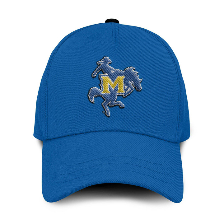 McNeese State Cowboys Football Classic Cap - Logo Team Embroidery Hat - NCCA