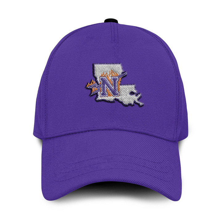Northwestern State Demons Football Classic Cap - Logo Team Embroidery Hat - NCCA