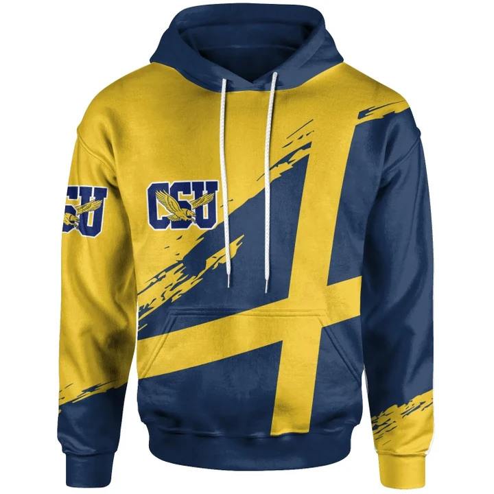 Coppin State EaglesFootball - Logo Team Curve Color Hoodie - NCAA
