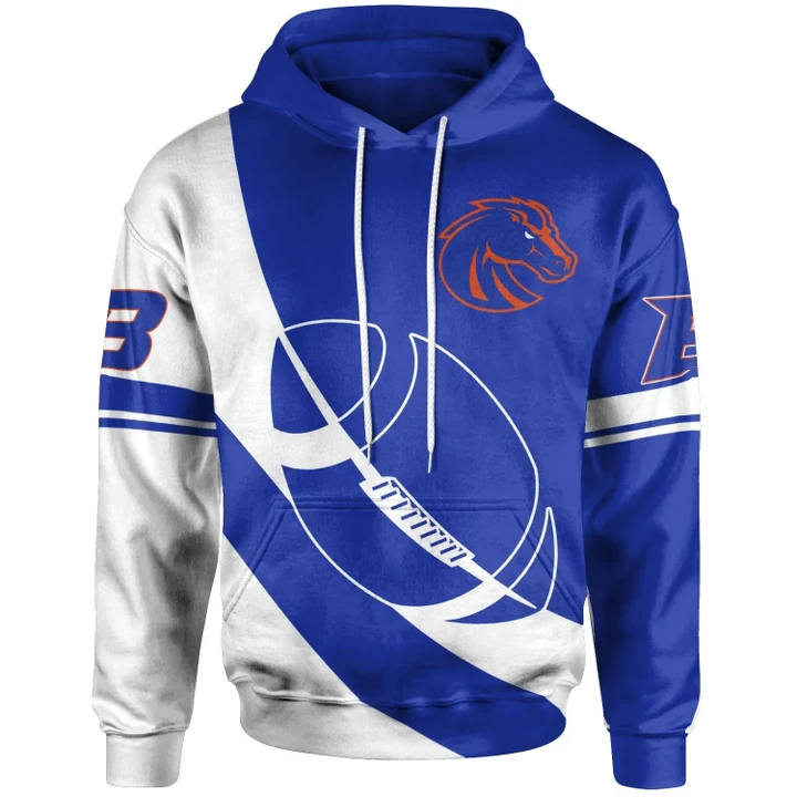 Boise State Broncos Football Hoodie Rugby Ball - NCAA