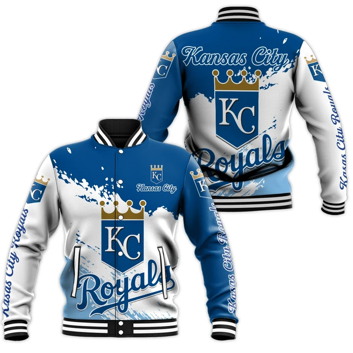 Kansas City Royals Baseball Team Baseball Jacket Special