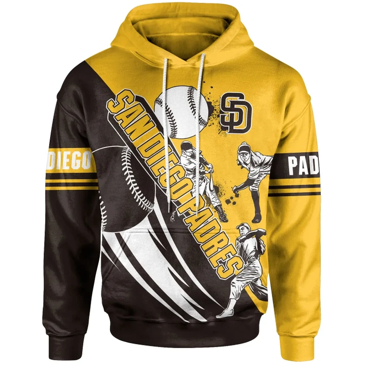 San Diego Padres Baseball Team Hoodie NG2