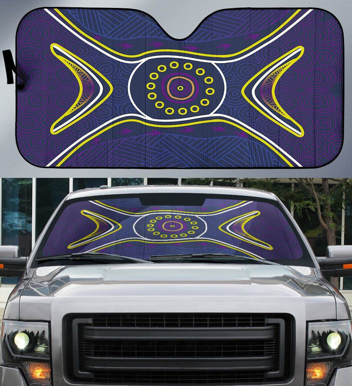 Melbourne Storm Indigenous Auto Sun Shade NRL 2020