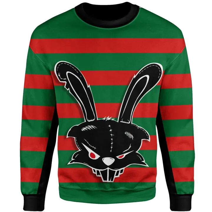 South Sydney Rabbitohs Sweatshirt Home & Away 2021 Personalized