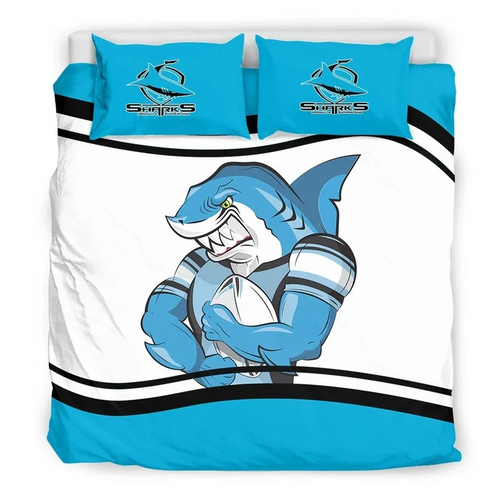 Cronulla-Sutherland Sharks Bedding Set NRL