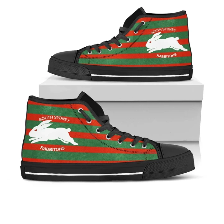 South Sydney Rabbitohs High Top Shoes NRL