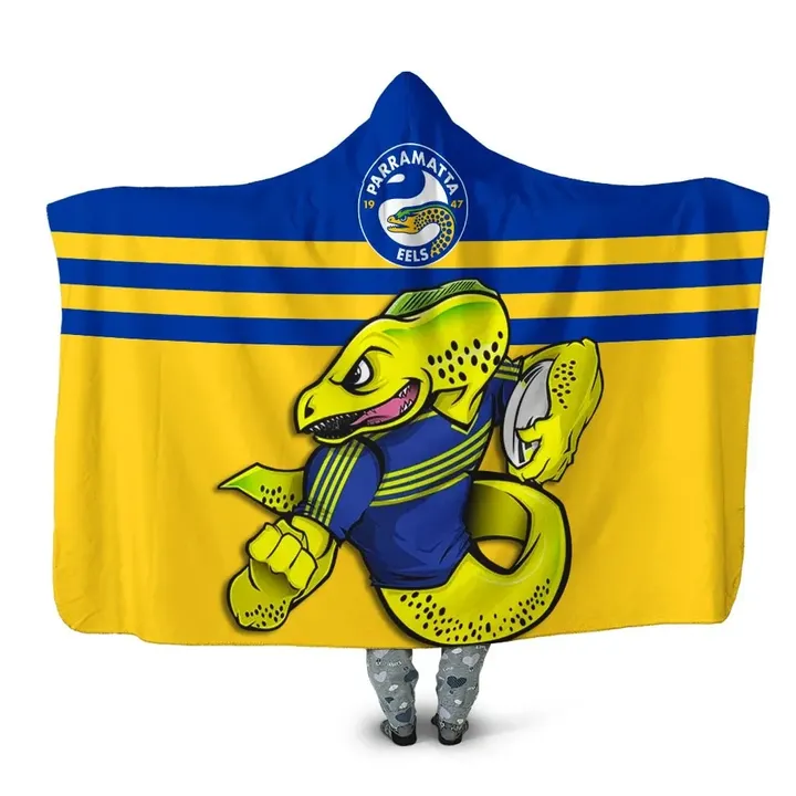 Parramatta Eels Hooded Blanket NRL