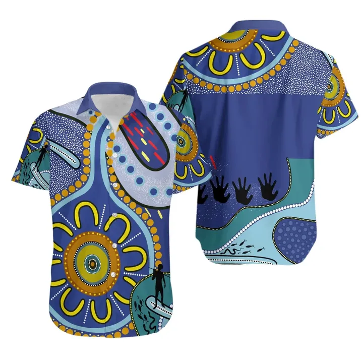 Parramatta Eels Indigenous Hawaiian Shirt NRL 2020