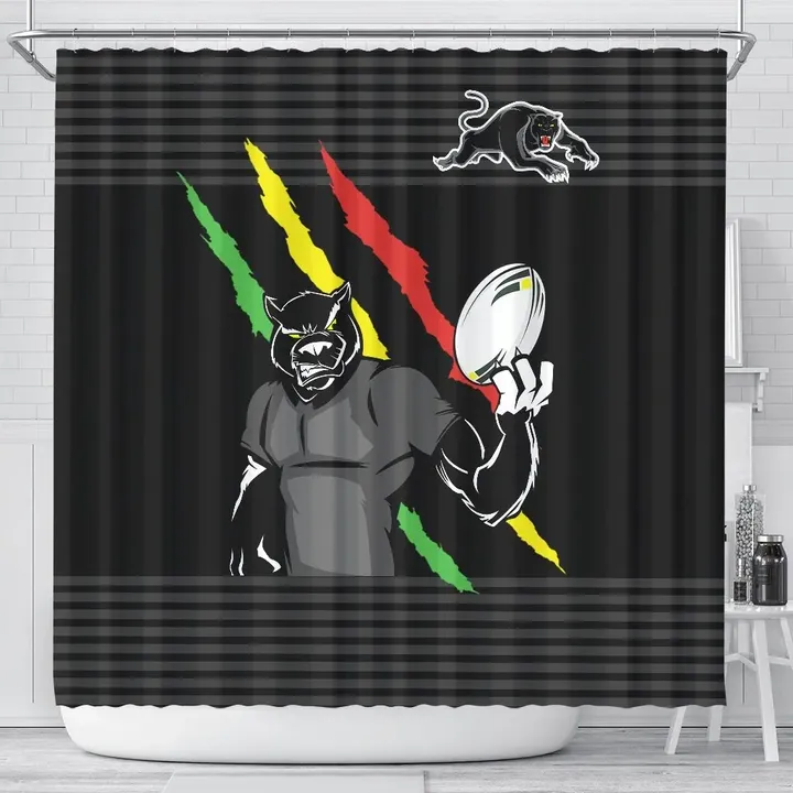 Penrith Panthers Shower Curtain NRL