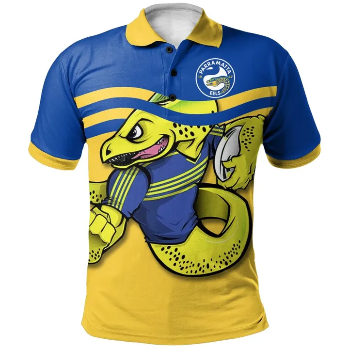 Parramatta Eels Polo Shirt NRL Personalized