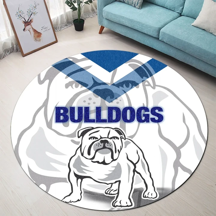 Canterbury-Bankstown Bulldogs Round Rug Home & Away 2021