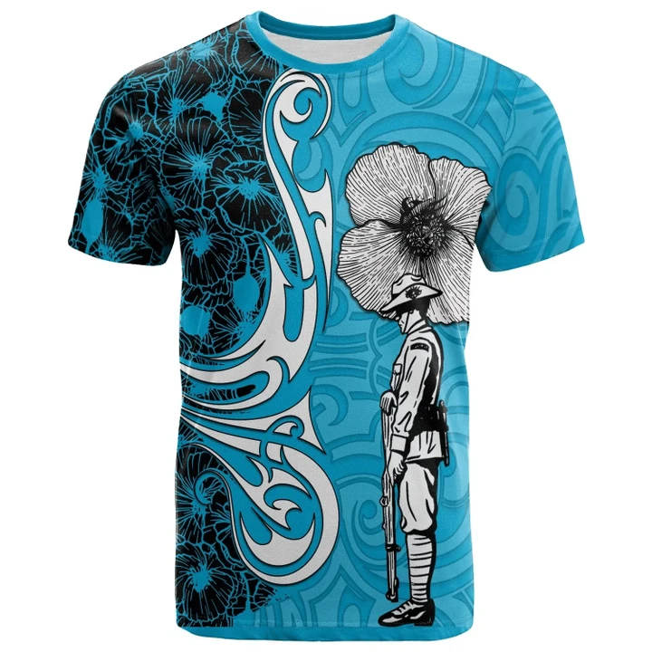 Rugby Anzac Day T-Shirt Cronulla-Sutherland Sharks Style 05