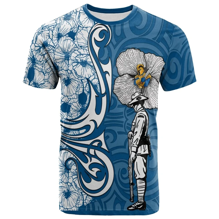 Rugby Anzac Day T-Shirt Gold Coast Titans Style 05