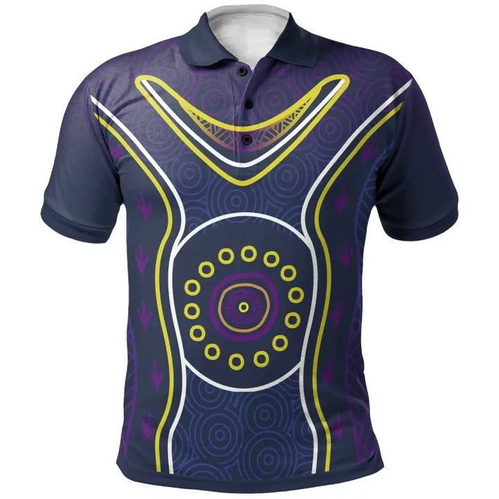 Melbourne Storm Indigenous Polo Shirt Personalized NRL 2020