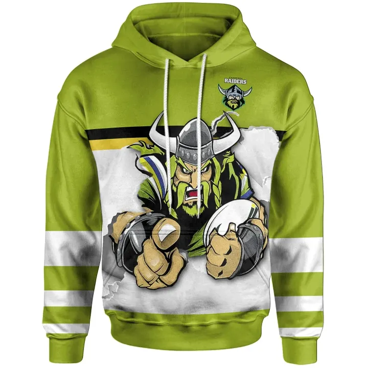 Canberra Raiders Hoodie All Over Print NRL
