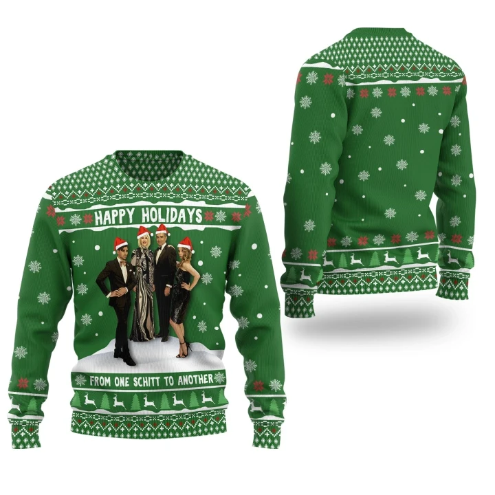 Schitt's Creek Christmas Sweater Happy Holiday