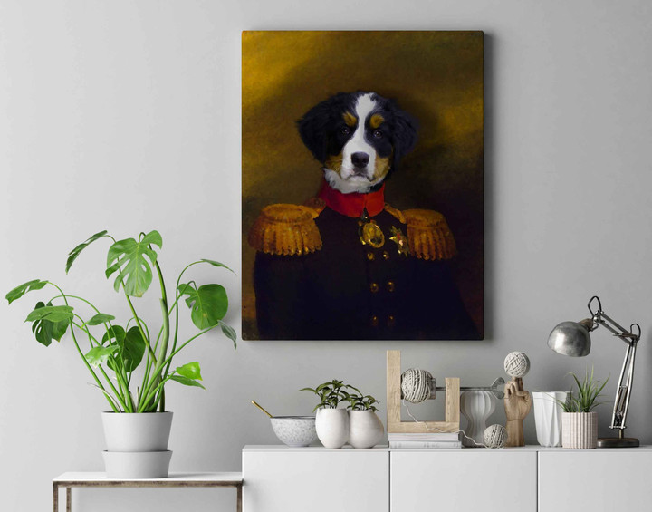 The Male General Custom Pet Canvas