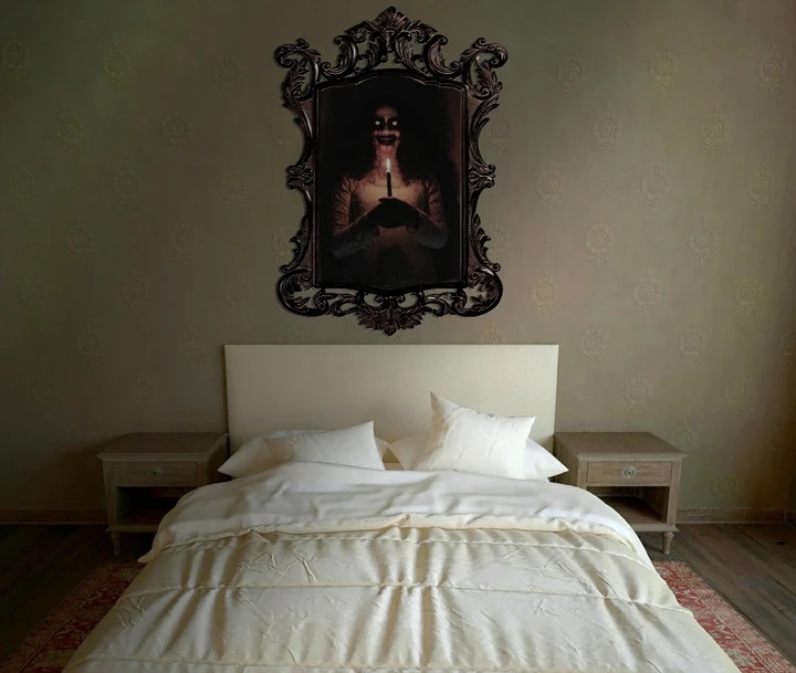Horror Bloody Mary 3D Wall Sticker Decal #Halloween