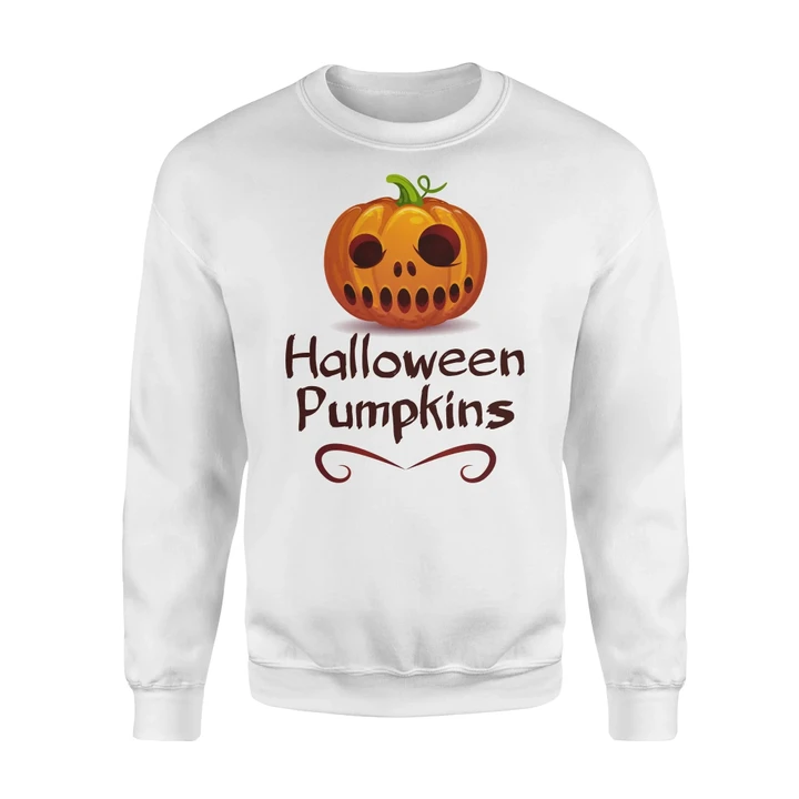 Halloween Pumpkins Sweatshirt #Halloween