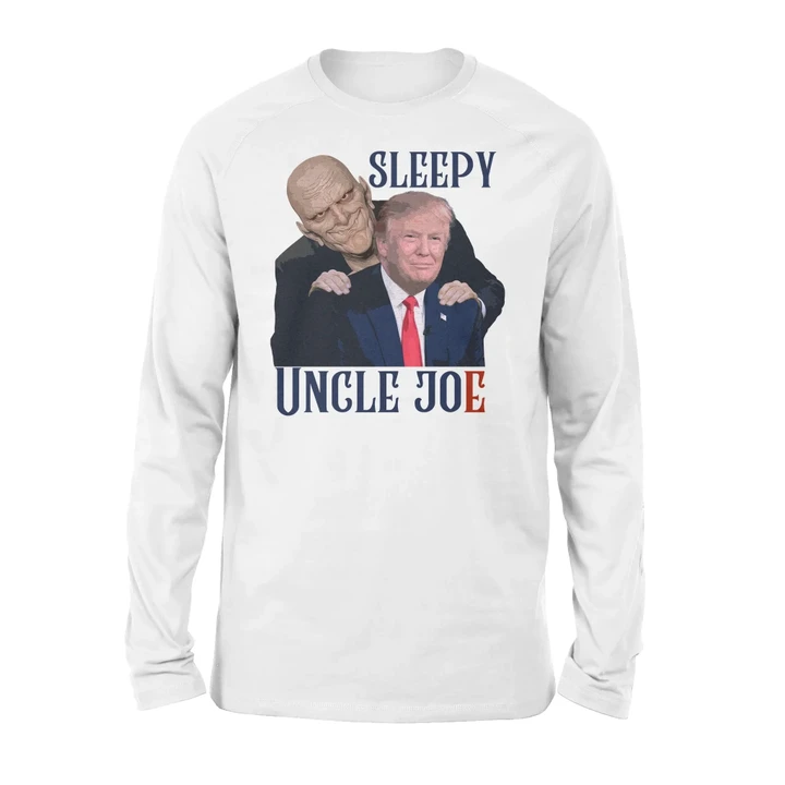 Biden Halloween Long Sleeve Sleepy Uncle Joe #Halloween